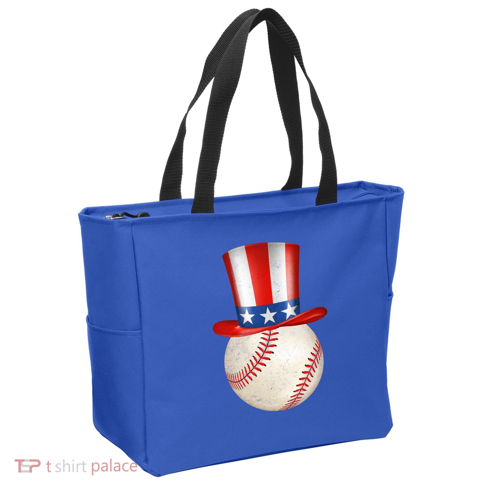 Uncle Sam Baseball Tote Bag