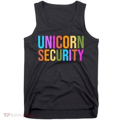 Unicorn Security Colorful Tank Top