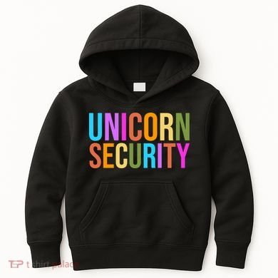 Unicorn Security Colorful Kids Hoodie