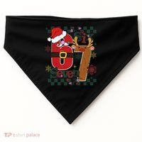 Ugly Sweater Christmas Funny Meme Six Seven 67  USA-Made Doggie Bandana thumb 0