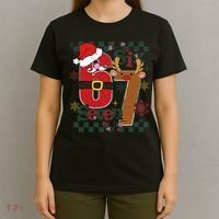 Ugly Sweater Christmas Funny Meme Six Seven 67  T-Shirt thumb 4