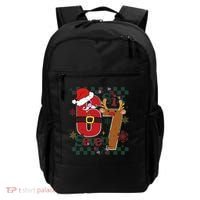 Ugly Sweater Christmas Funny Meme Six Seven 67  Backpack thumb 0