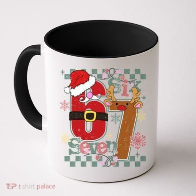 Ugly Sweater Christmas Funny Meme Six Seven 67  Coffee Mug