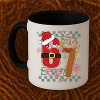 Ugly Sweater Christmas Funny Meme Six Seven 67  Coffee Mug thumb 2