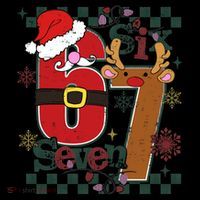 Ugly Sweater Christmas Funny Meme Six Seven 67  Coffee Mug thumb 5