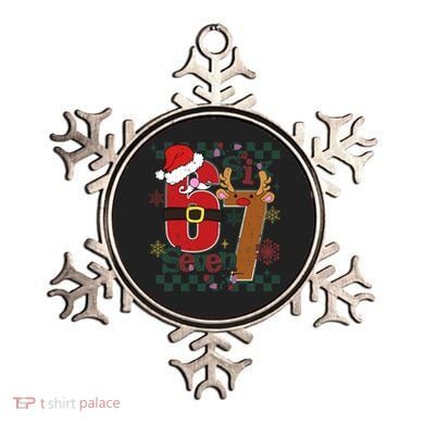 Ugly Sweater Christmas Funny Meme Six Seven 67  Ornament