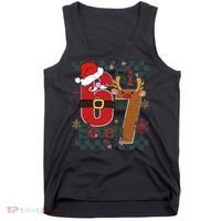 Ugly Sweater Christmas Funny Meme Six Seven 67  Tank Top thumb 0