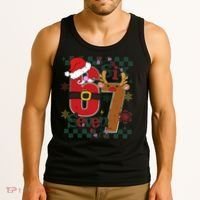 Ugly Sweater Christmas Funny Meme Six Seven 67  Tank Top thumb 3