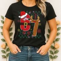 Ugly Sweater Christmas Funny Meme Six Seven 67  Women's T-Shirt thumb 2