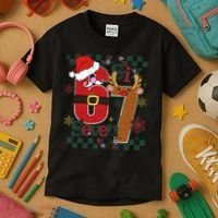 Ugly Sweater Christmas Funny Meme Six Seven 67  Kids T-Shirt thumb 3