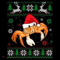 Ugly Sweater Christmas Crab Lover Santa Hat Animals Funny Gift Coffee Mug thumb 5
