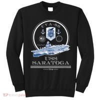 USS Saratoga CVA60 Naval Ship Military Aircraft Carrier Sweatshirt thumb 0