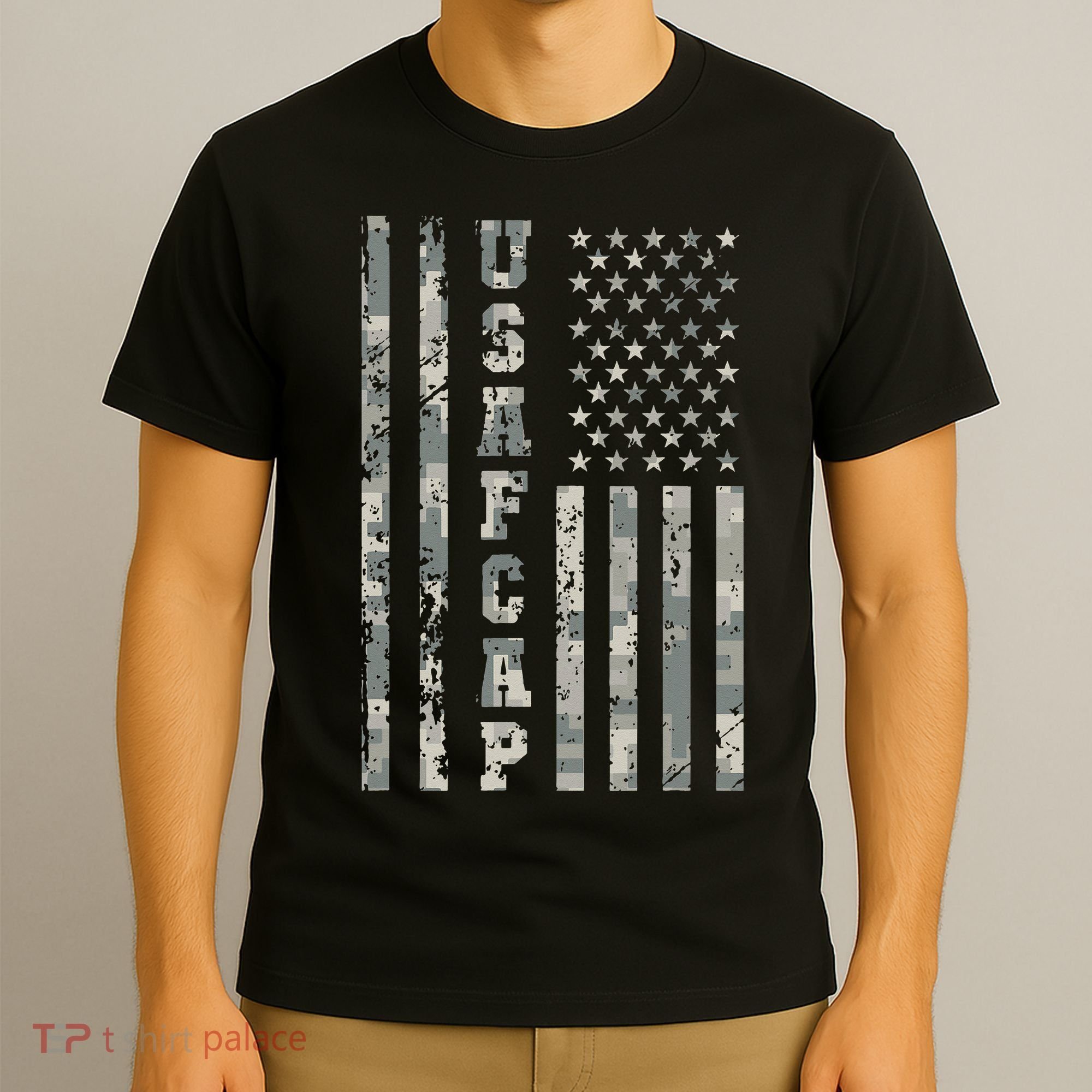 United States Civil Air Patrol Camo Usa T-Shirt