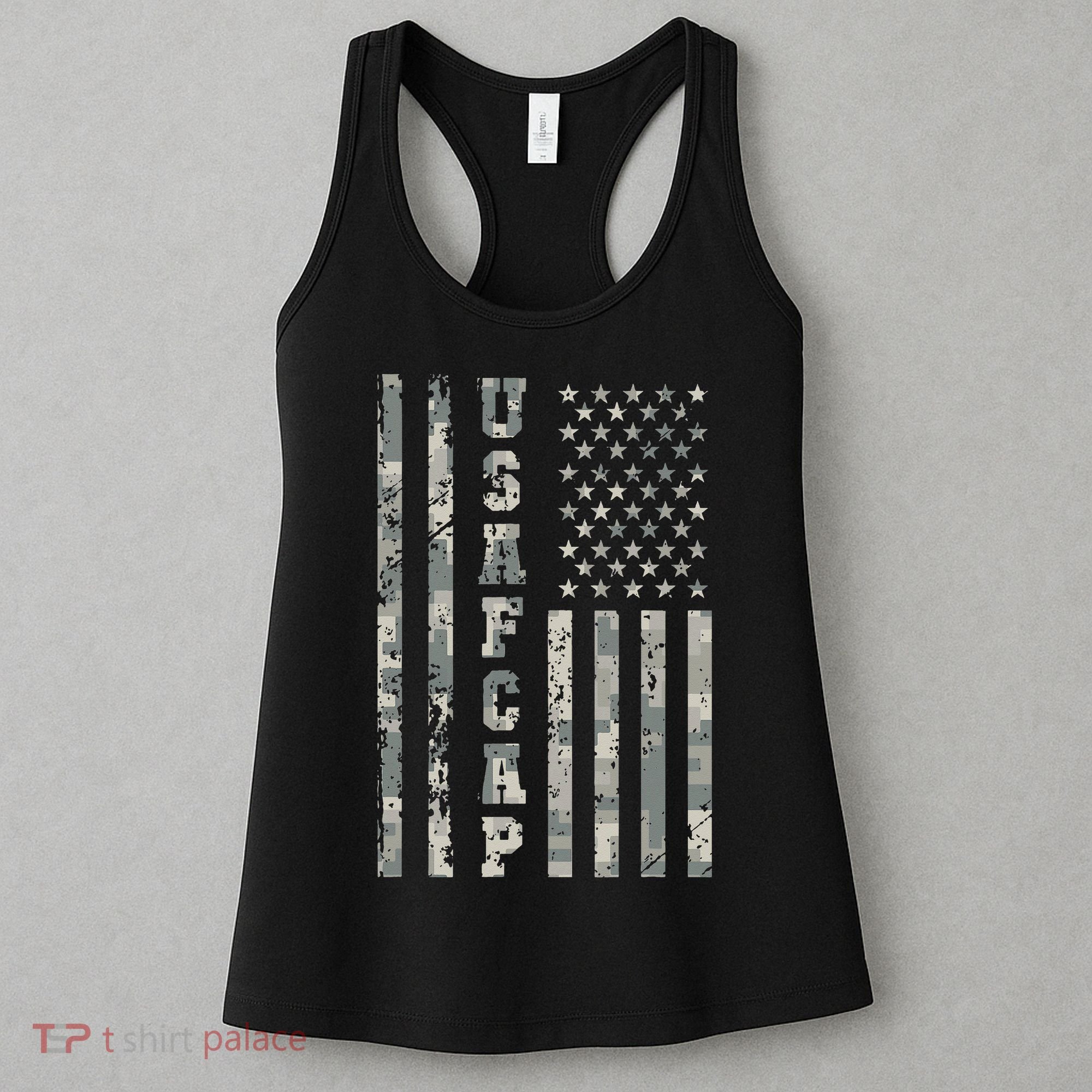 United States Civil Air Patrol Camo Usa Women's Tank Top