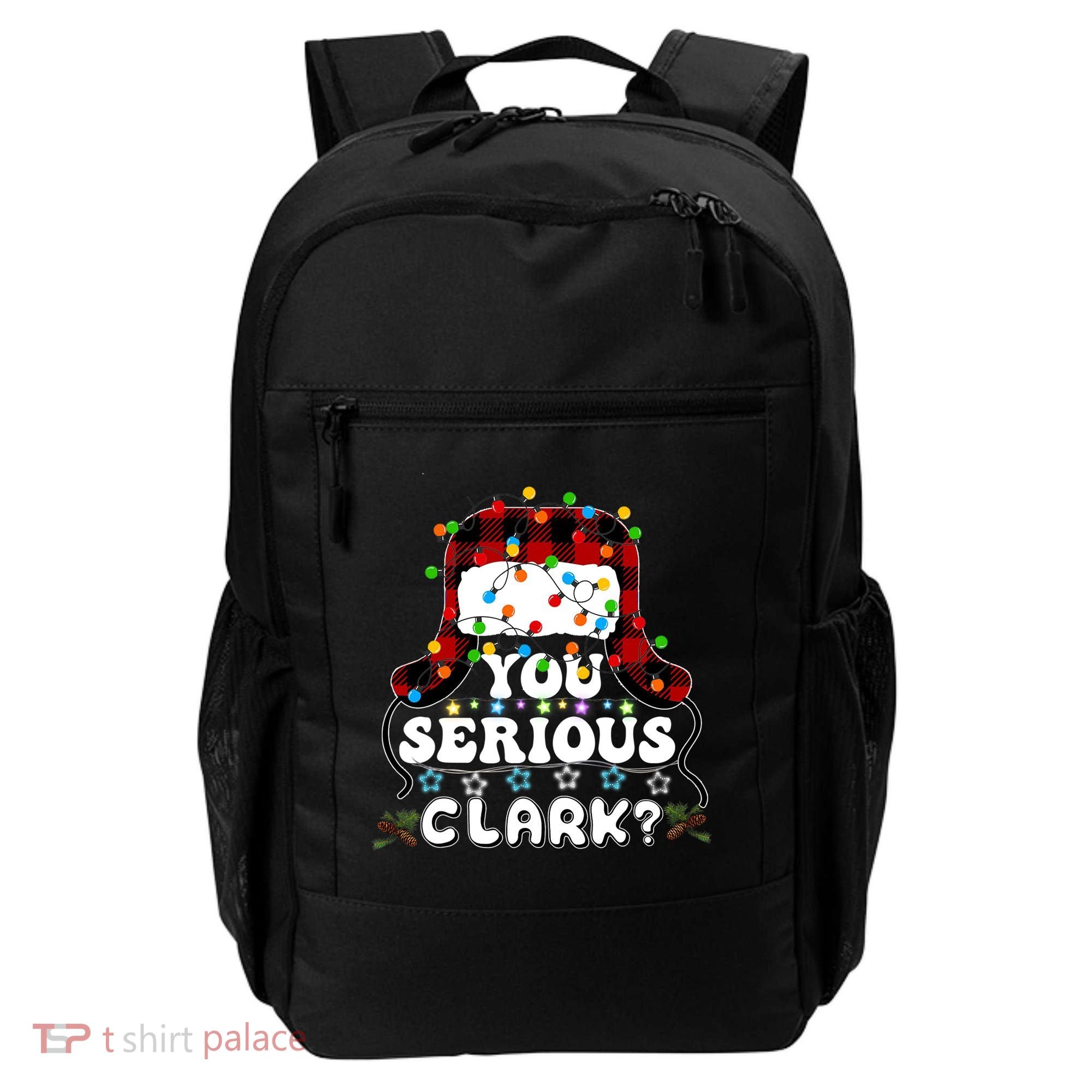 U Serious Clark Christmas Vacation Ugly Christmas Sweater Backpack