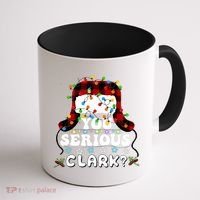 U Serious Clark Christmas Vacation Ugly Christmas Sweater Coffee Mug thumb 1