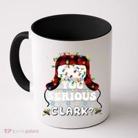 U Serious Clark Christmas Vacation Ugly Christmas Sweater Coffee Mug thumb 0
