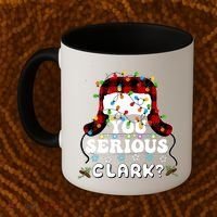 U Serious Clark Christmas Vacation Ugly Christmas Sweater Coffee Mug thumb 2