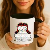U Serious Clark Christmas Vacation Ugly Christmas Sweater Coffee Mug thumb 3