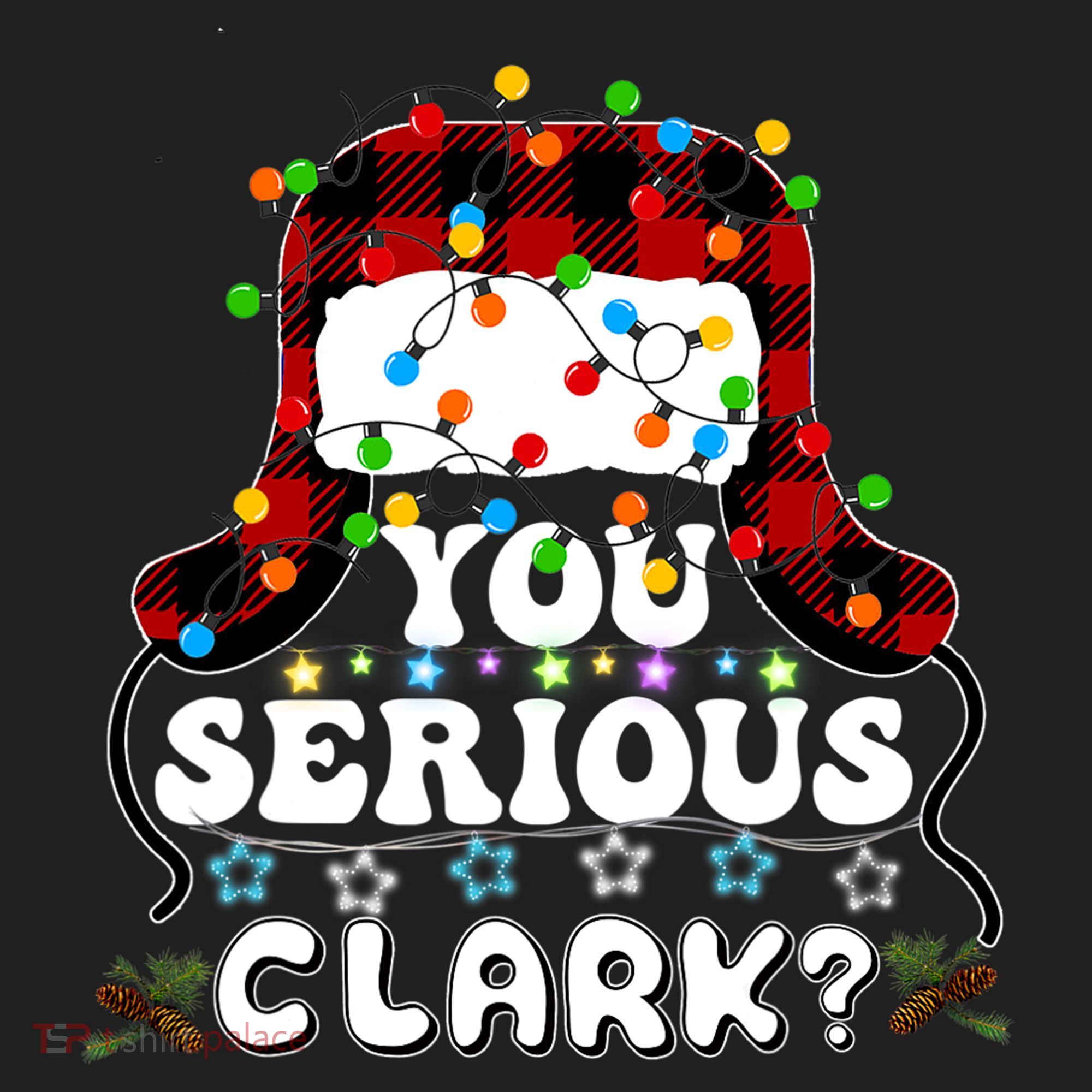U Serious Clark Christmas Vacation Ugly Christmas Sweater Tumbler