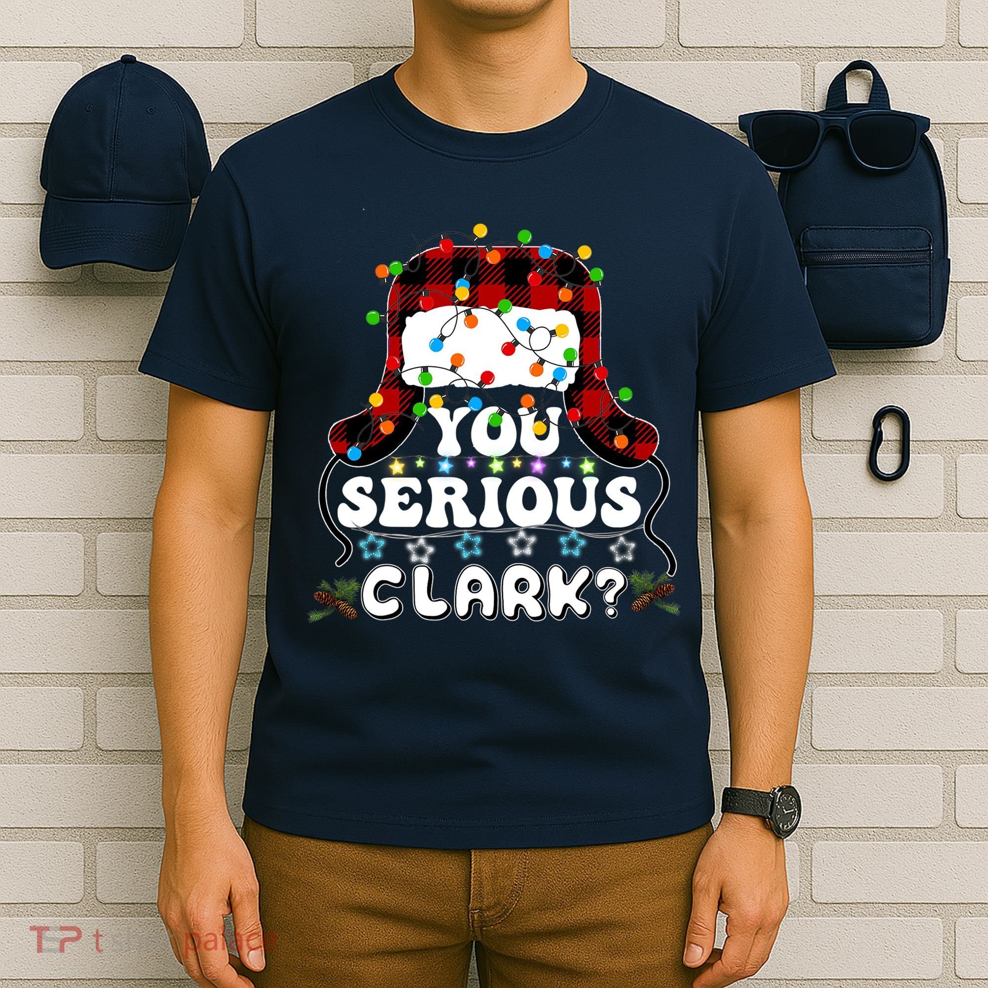 U Serious Clark Christmas Vacation Ugly Christmas Sweater T-Shirt