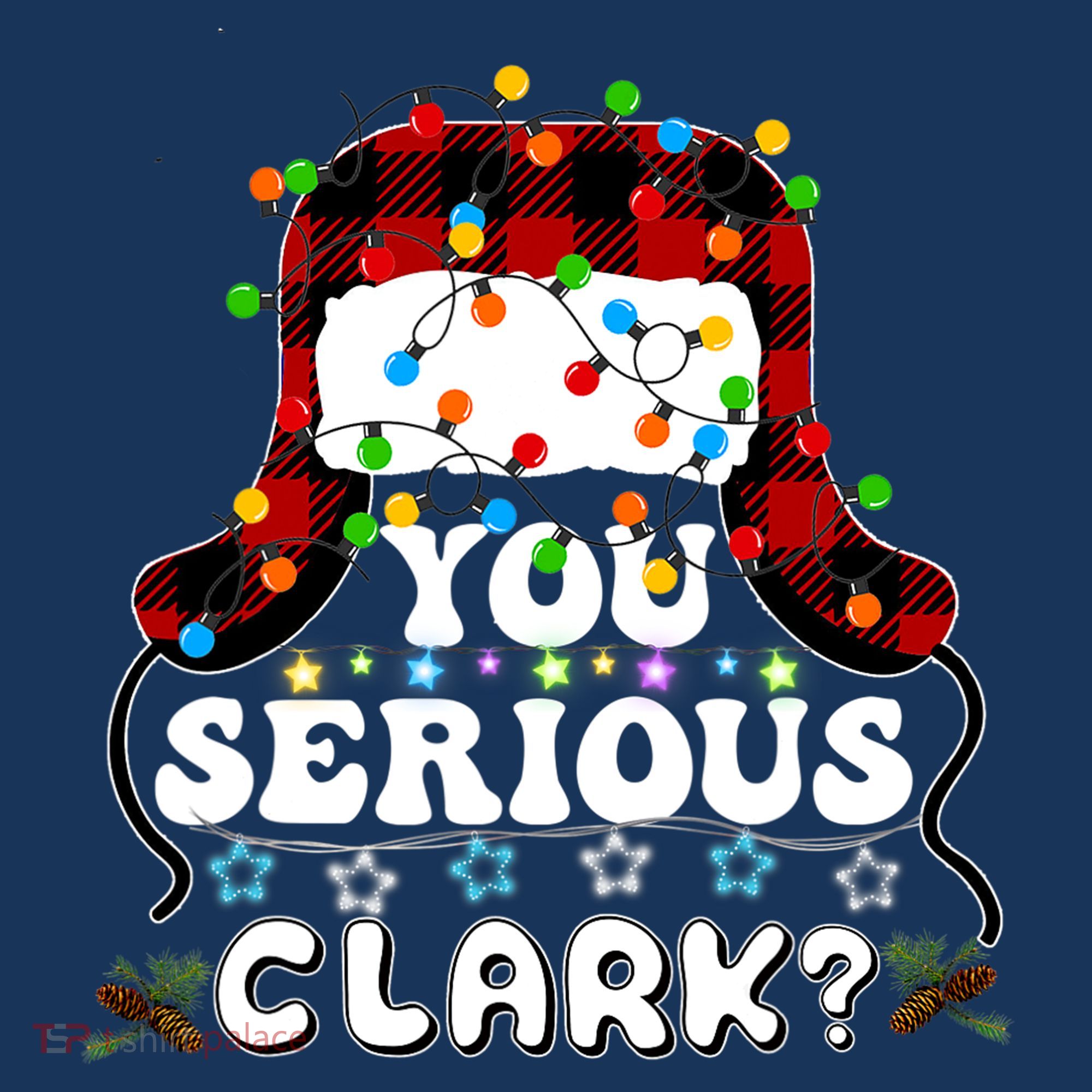 U Serious Clark Christmas Vacation Ugly Christmas Sweater Women's Hoodie