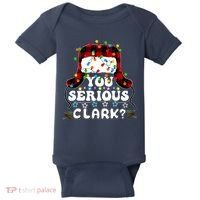 U Serious Clark Christmas Vacation Ugly Christmas Sweater Baby Bodysuit thumb 0