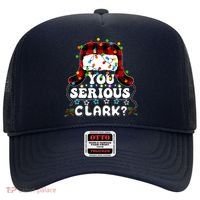 U Serious Clark Christmas Vacation Ugly Christmas Sweater Hat thumb 0