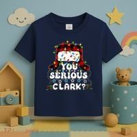 U Serious Clark Christmas Vacation Ugly Christmas Sweater Toddler T-Shirt thumb 3