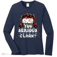 U Serious Clark Christmas Vacation Ugly Christmas Sweater Women's Long Sleeve Shirt thumb 0