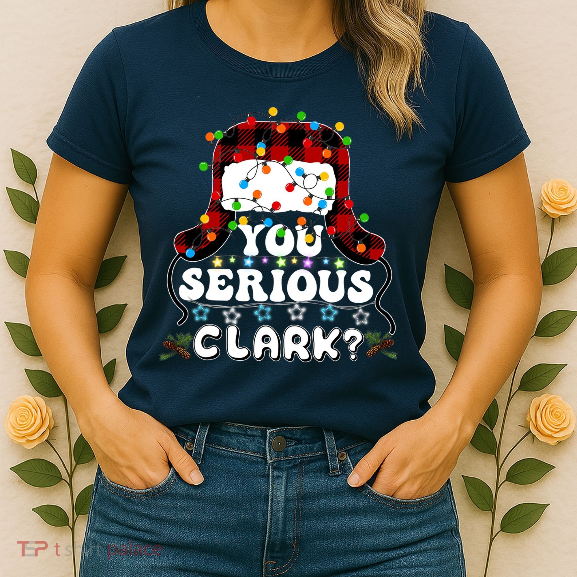 U Serious Clark Christmas Vacation Ugly Christmas Sweater Women's T-Shirt