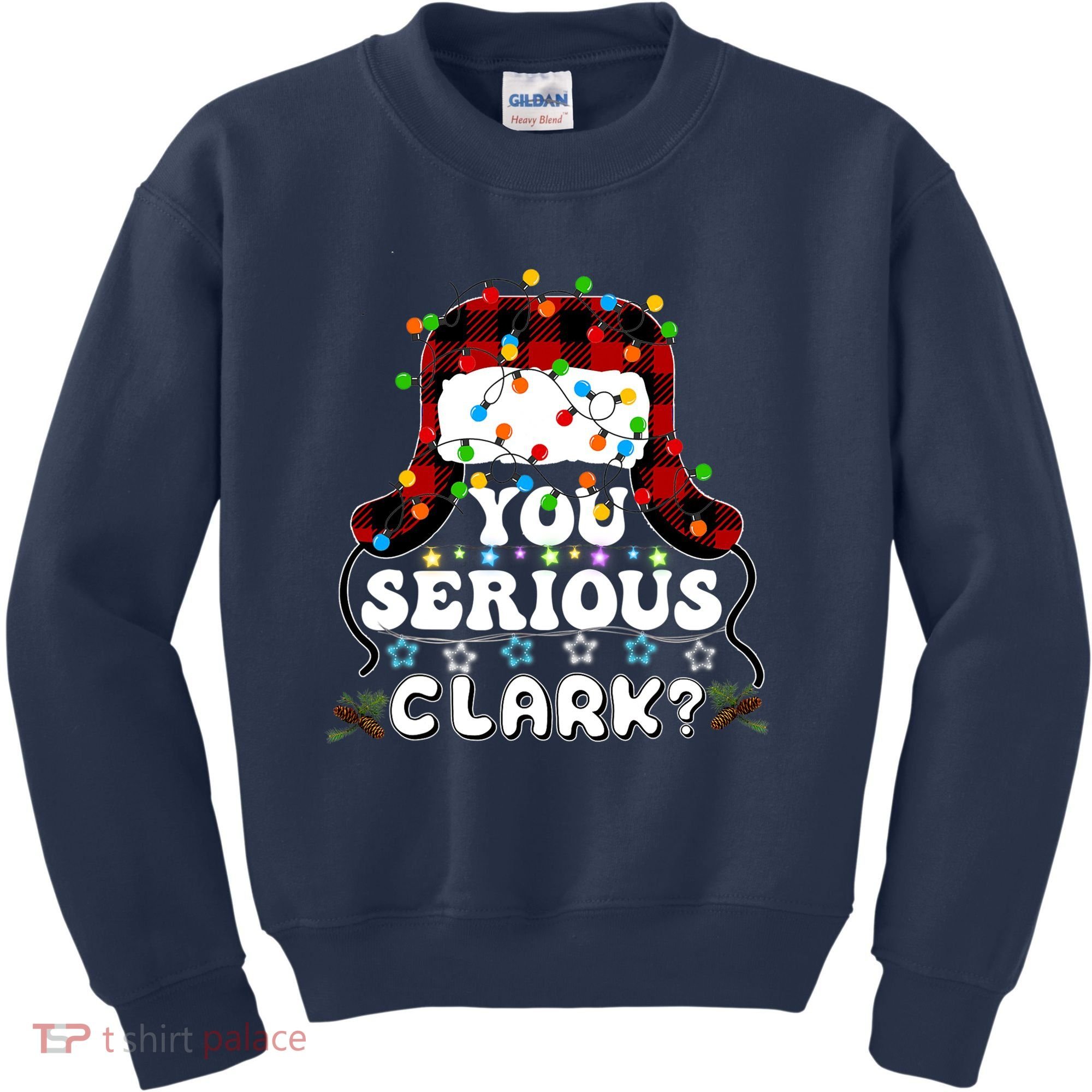 U Serious Clark Christmas Vacation Ugly Christmas Sweater Kids Sweatshirt