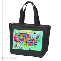 United States Cartoon Drawing Tote Bag thumb 3