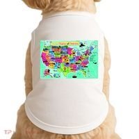 United States Cartoon Drawing Doggie Tank thumb 0