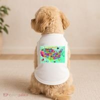 United States Cartoon Drawing Doggie Tank thumb 2