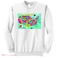 United States Cartoon Drawing Sweatshirt thumb 0