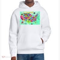 United States Cartoon Drawing District V.I.T. Heavyweight Hoodie thumb 0