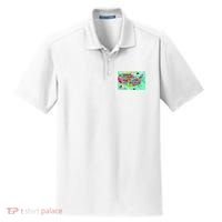 United States Cartoon Drawing Dry Zone Grid Polo thumb 0