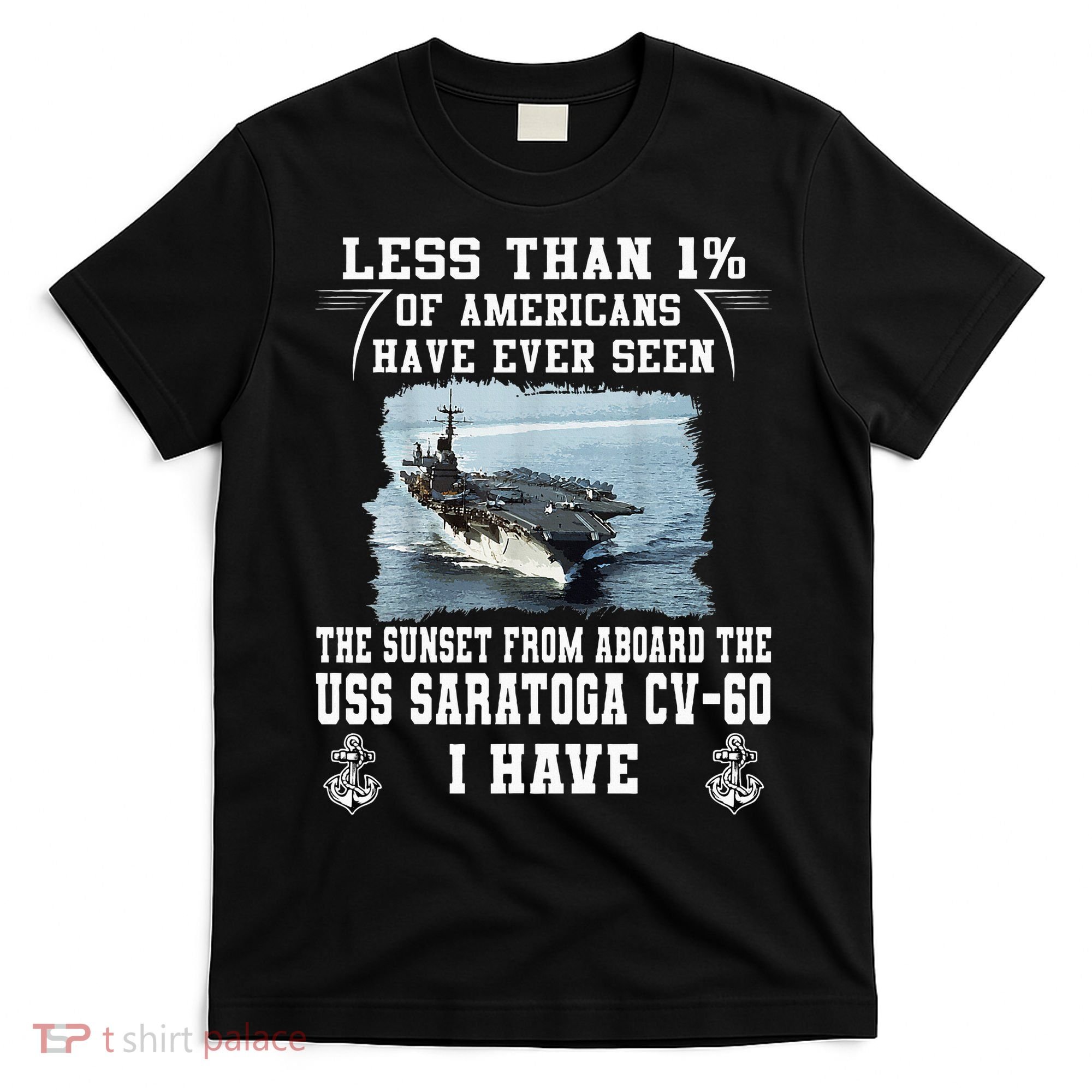 Uss Saratoga Cv60 Aircraft Carrier T-Shirt