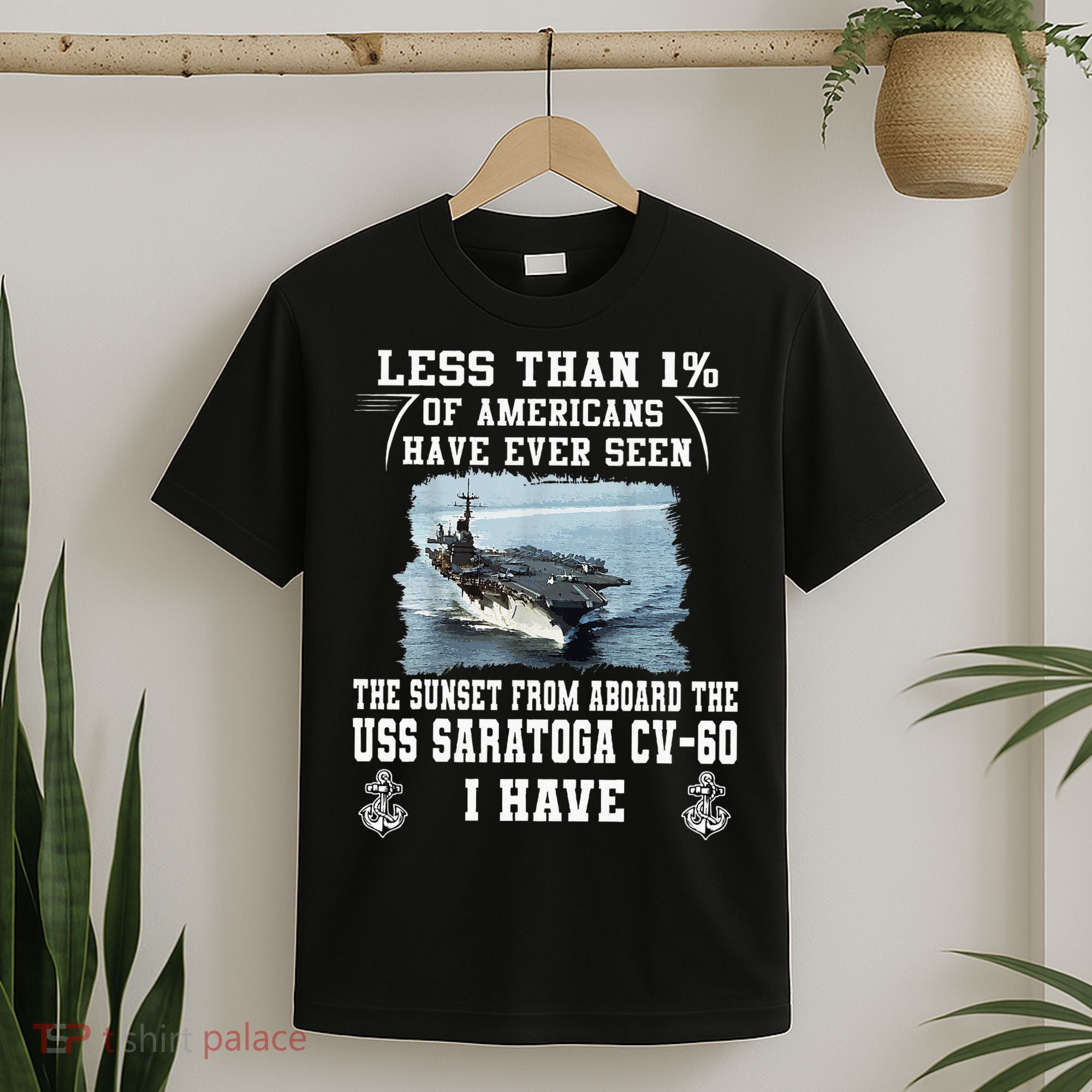 Uss Saratoga Cv60 Aircraft Carrier T-Shirt