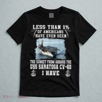 Uss Saratoga Cv60 Aircraft Carrier T-Shirt thumb 5
