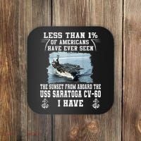 Uss Saratoga Cv60 Aircraft Carrier Coaster thumb 0
