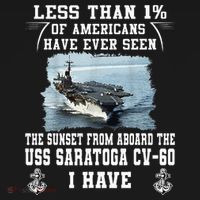 Uss Saratoga Cv60 Aircraft Carrier Coaster thumb 2