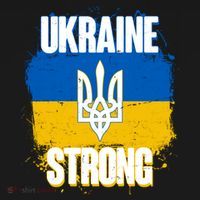 Ukraine Strong Distressed Painted Flag I Stand With Ukraine Tote Bag thumb 4