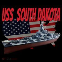 Uss South Dakota Bbgift57 Ww2 War Veteran Battleship Dad Boy Gift Coffee Mug thumb 5