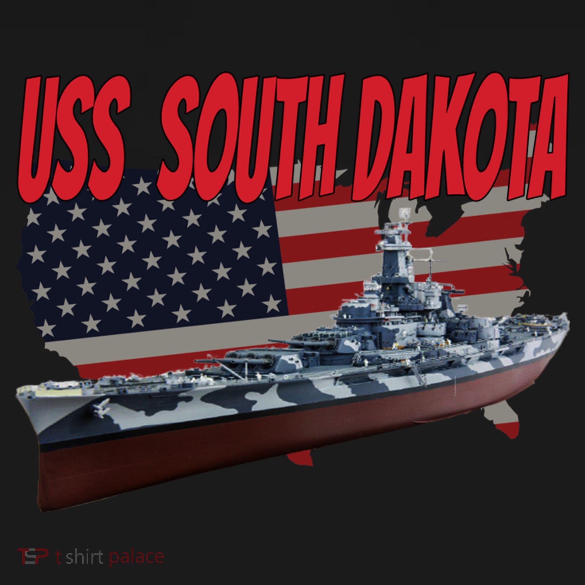 Uss South Dakota Bbgift57 Ww2 War Veteran Battleship Dad Boy Gift Women's Hoodie