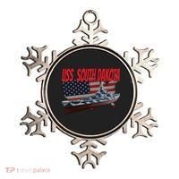 Uss South Dakota Bbgift57 Ww2 War Veteran Battleship Dad Boy Gift Ornament thumb 0