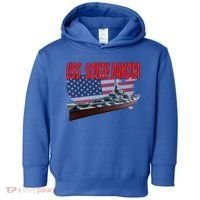 Uss South Dakota Bbgift57 Ww2 War Veteran Battleship Dad Boy Gift Toddler Hoodie thumb 0