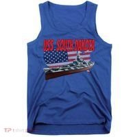 Uss South Dakota Bbgift57 Ww2 War Veteran Battleship Dad Boy Gift Tank Top thumb 0