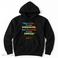 Unity Strength Diversity Power Quote For Social Justice Hoodie thumb 0